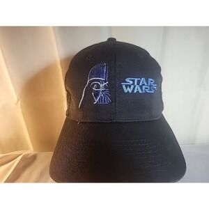 VTG Star‎ Wars Darth Vader 1996 Script Photo Snapback Hat Cap